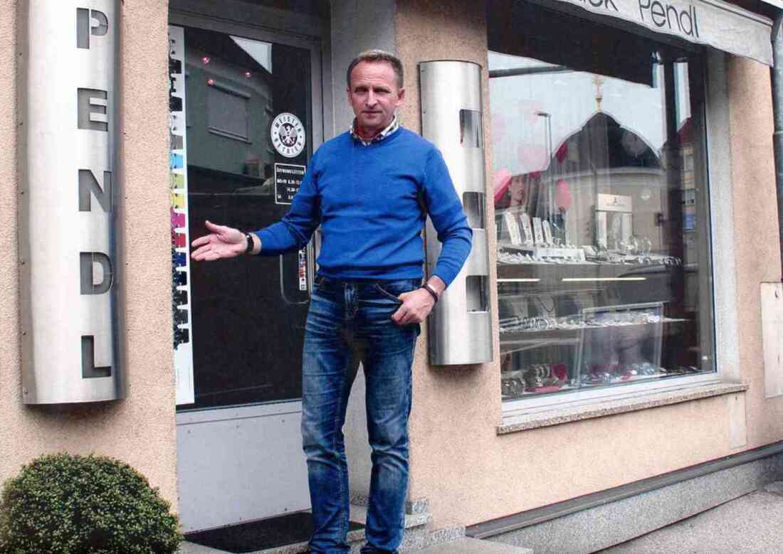 Geschäft Siegfried Pendl Uhren Schmuck in der Herrengasse 4