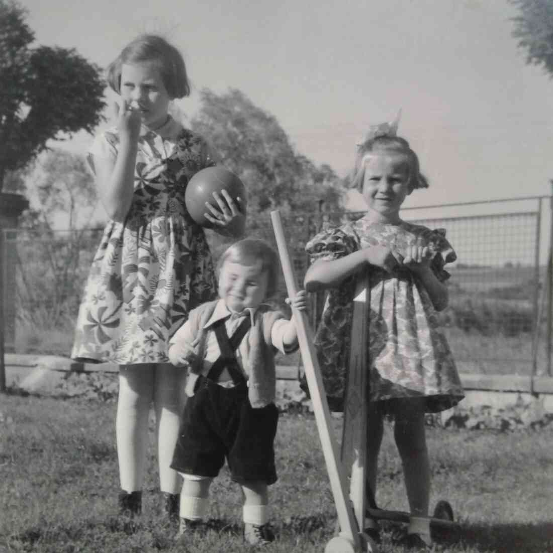 Helene, Norbert und Eva Prenner