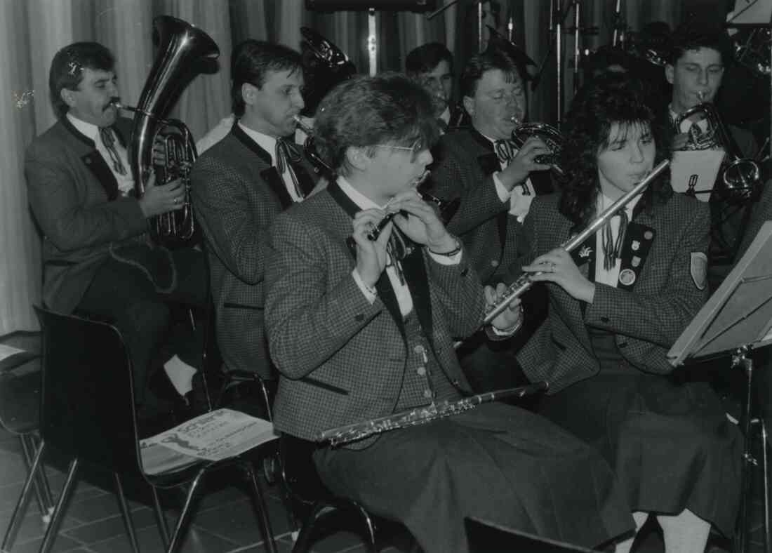 Musikverein Stegersbach, Frühjahrparade am 08.04.1988