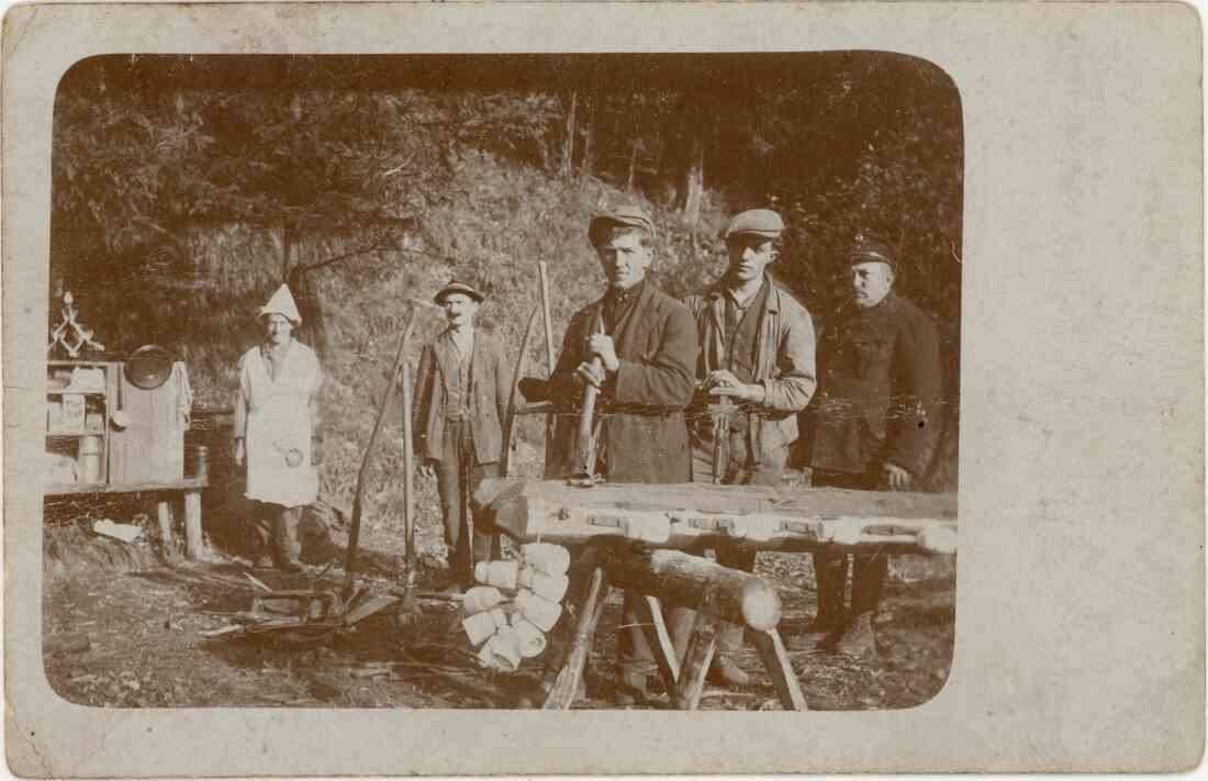 Stegersbacher Telegrapher beim arbeiten