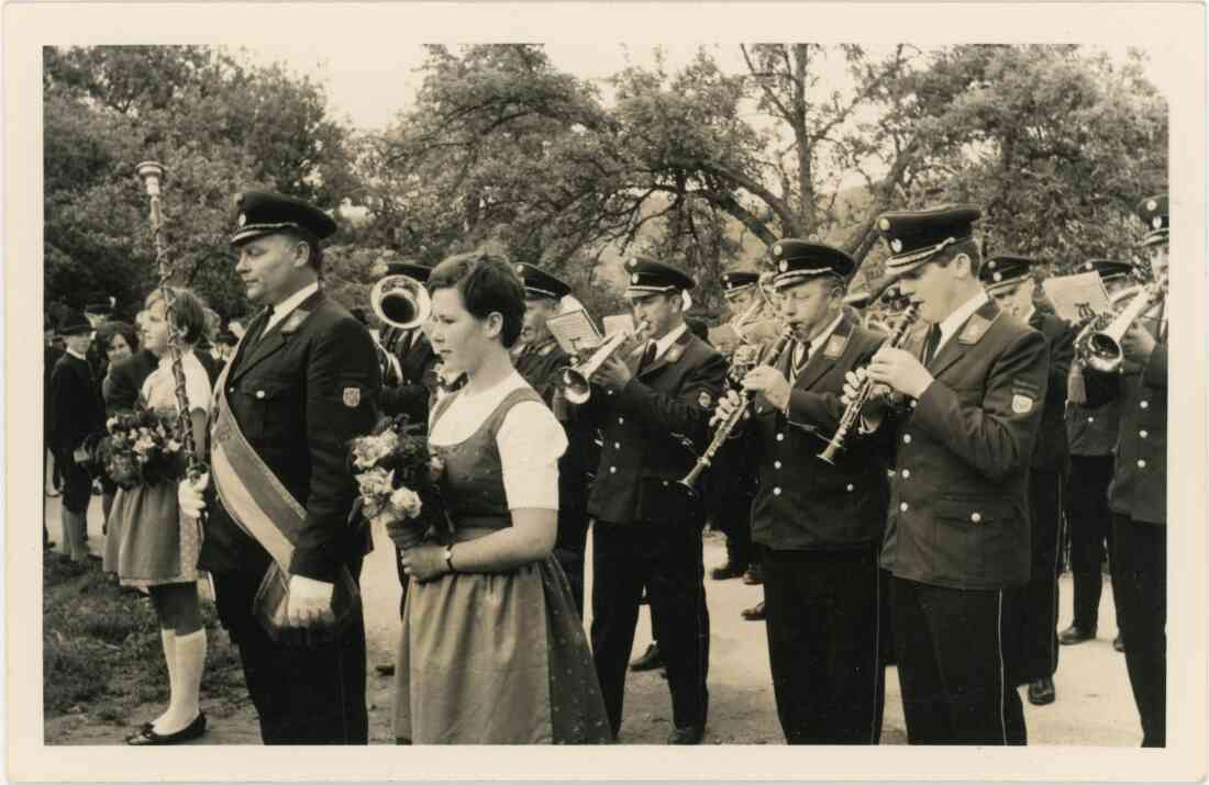 Musikkapelle Karl Kapesky bei einem Musikertreffen