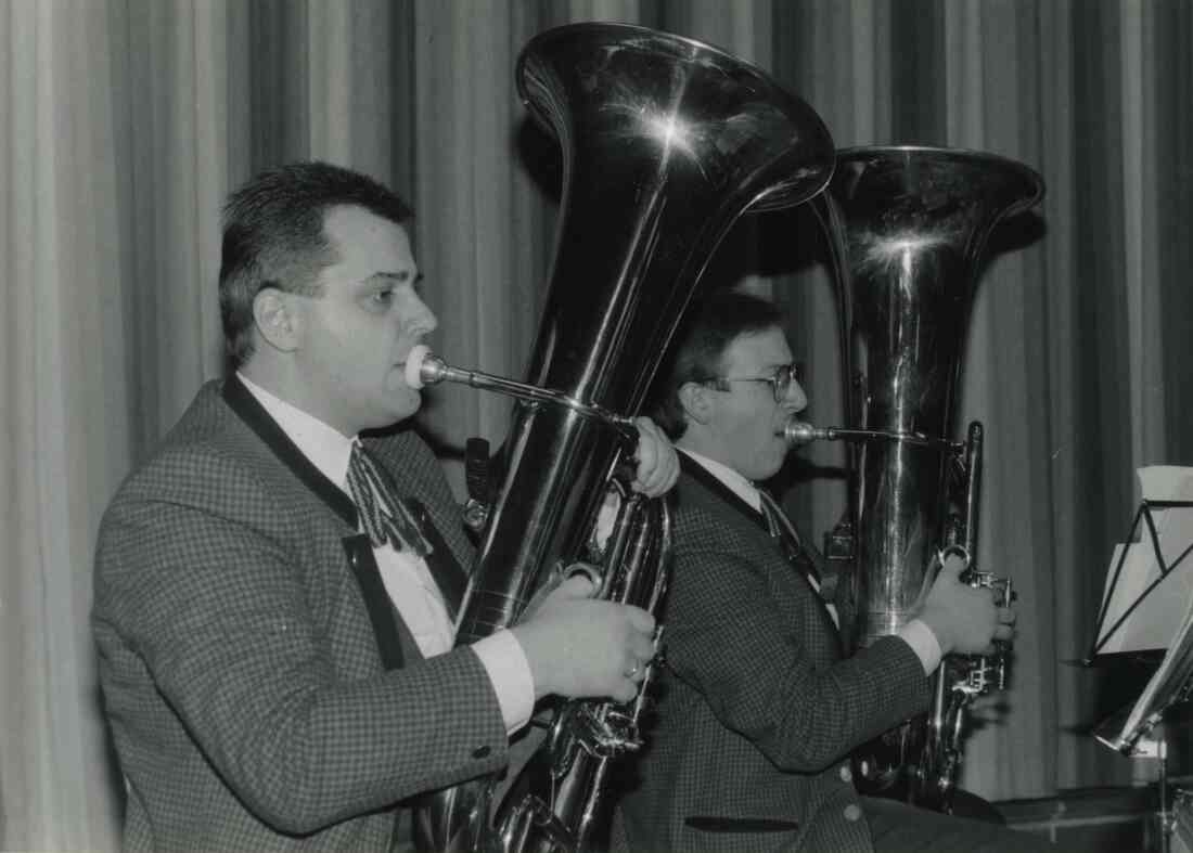 Musikverein Stegersbach, Frühjahrparade am 08.04.1988