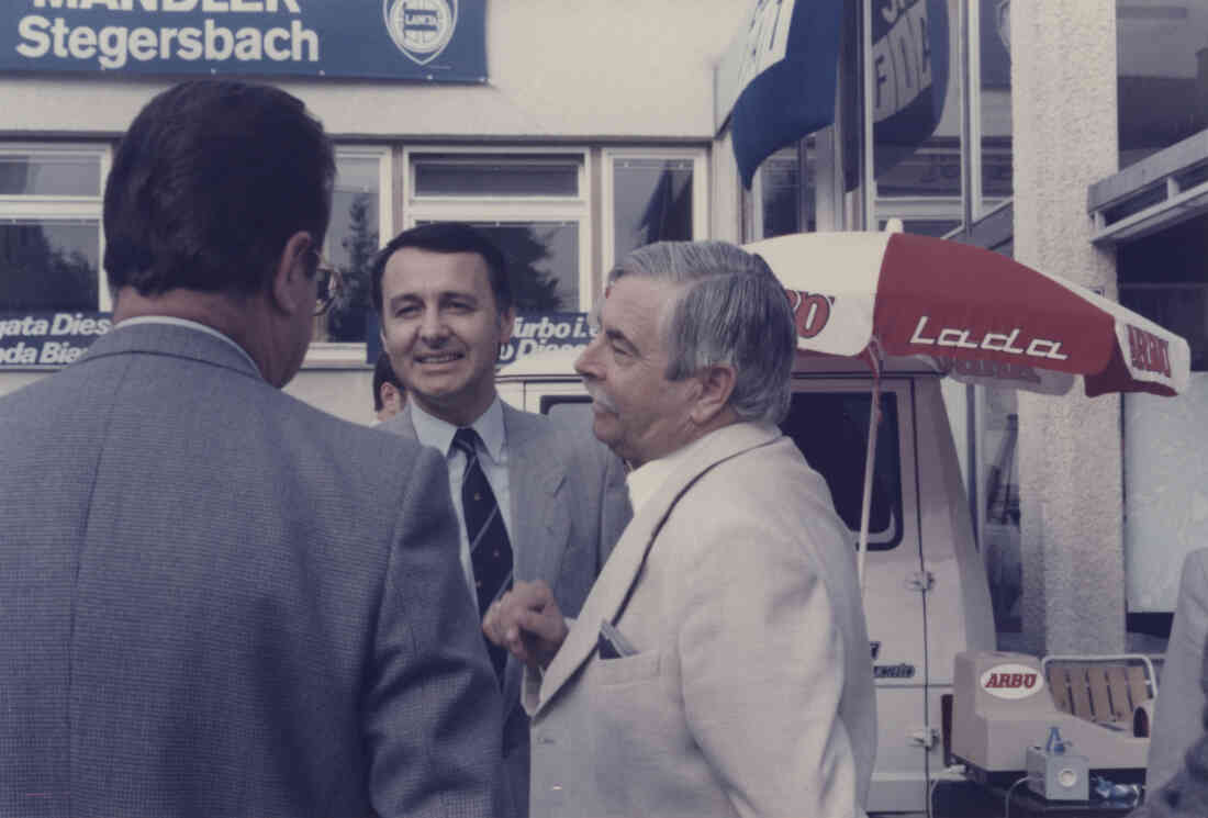 Wirtschaftsausstellung Stegersbach im Jahr 1985 und 1986 in der Hauptschule Stegersbach