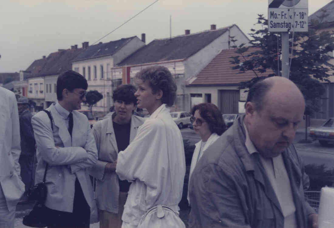 Wirtschaftsausstellung Stegersbach im Jahr 1985 und 1986 in der Hauptschule Stegersbach