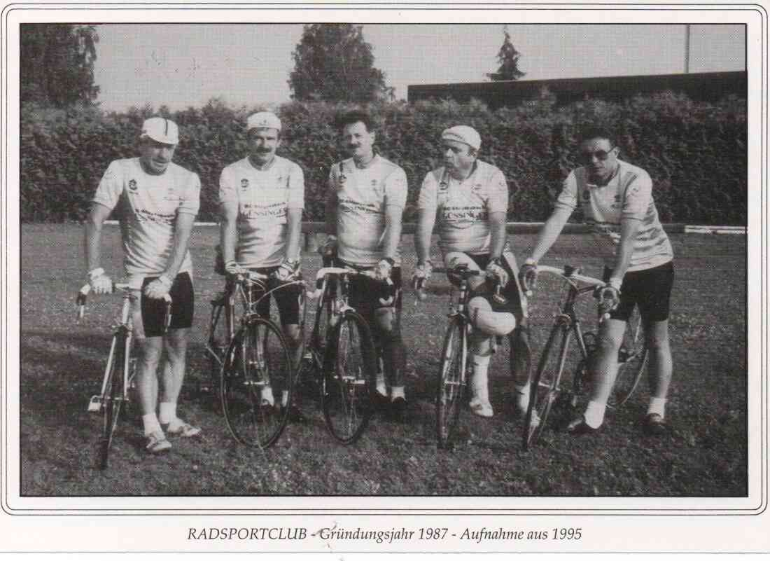Radsportclub Stegersbach, Gründungsjahr 1987