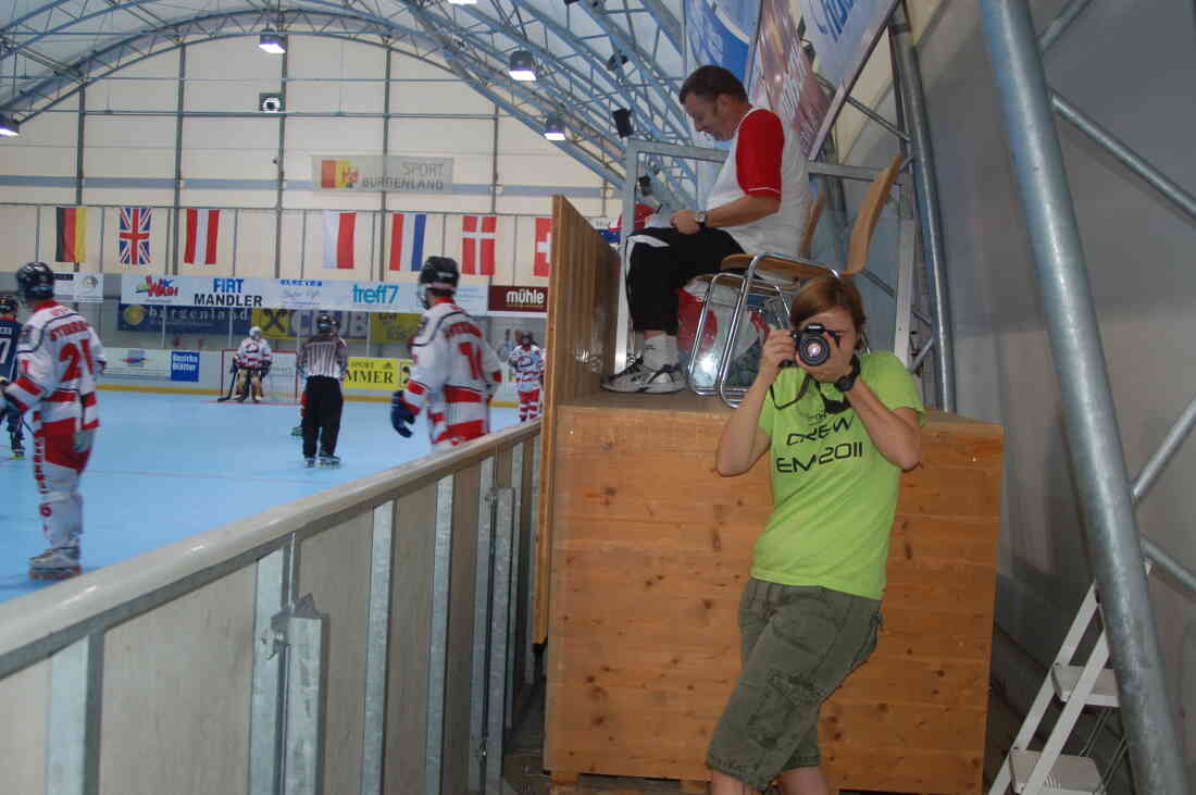 Inline Skaterhockey EM 2011 Stegersbach Sportzentrum