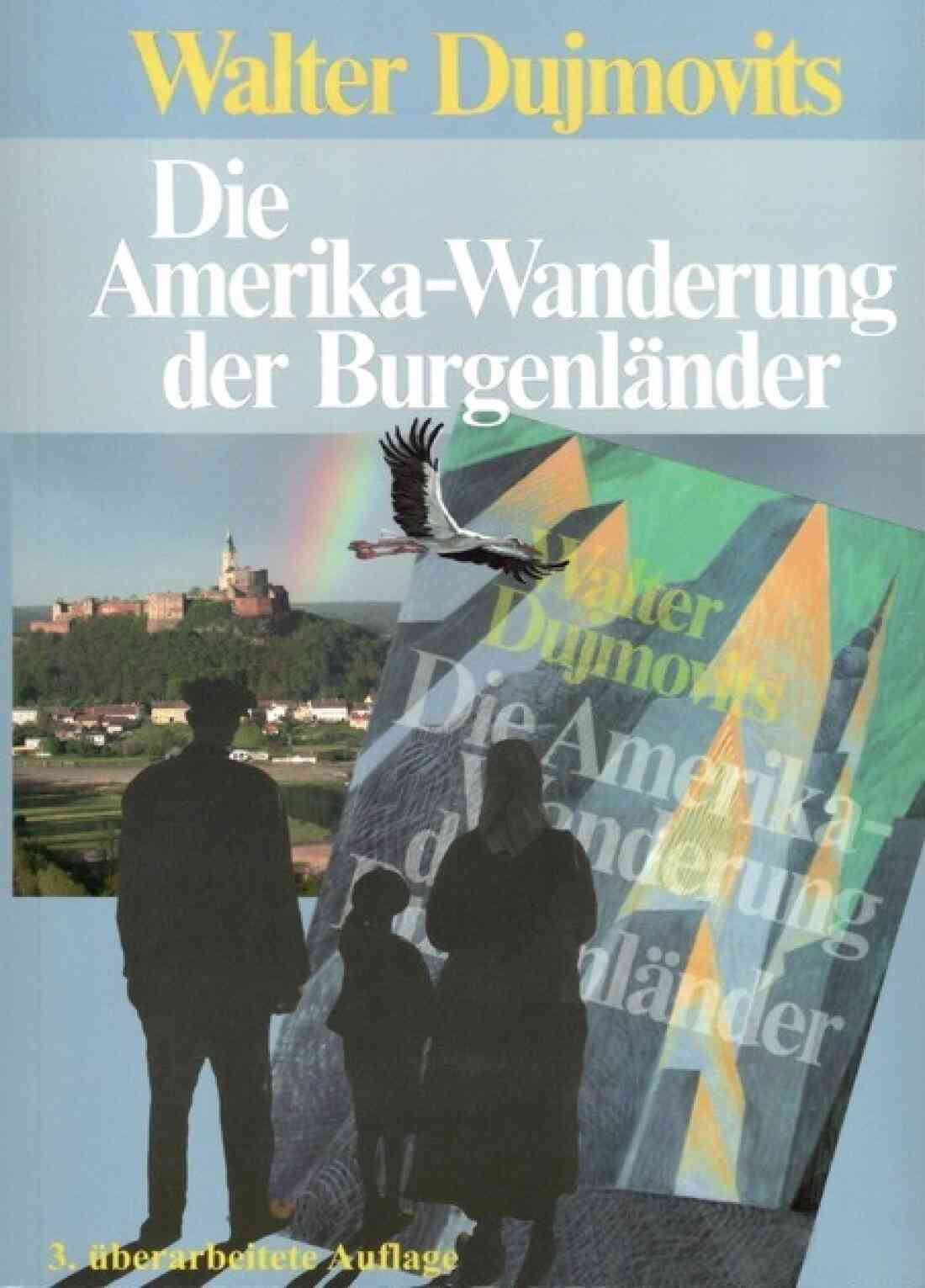 Buch von Walter Dujmovits Die Amerika - Wanderung der Burgenländer, Vorderseite