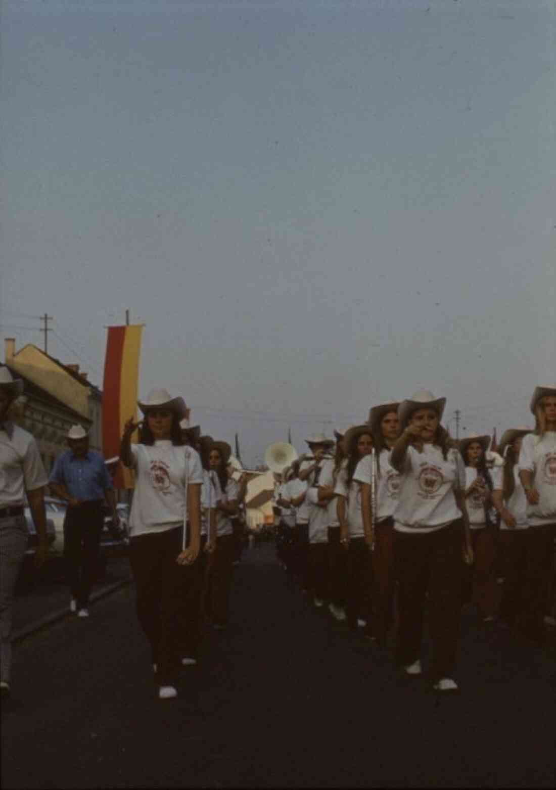 Amerika - Woche 1975 mit Brass Band