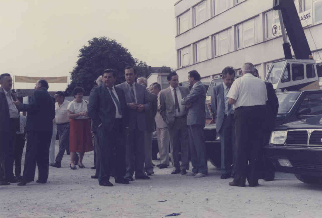 Wirtschaftsausstellung Stegersbach im Jahr 1985 und 1986 in der Hauptschule Stegersbach