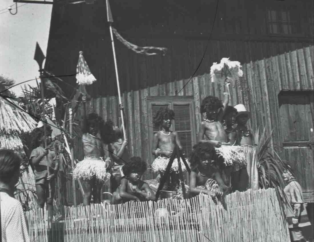Volksfest und Blumenkorso 1955
