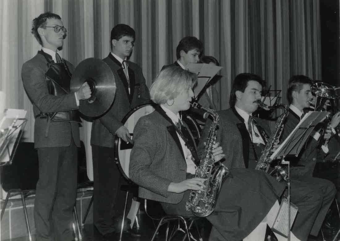 Musikverein Stegersbach, Frühjahrparade am 08.04.1988