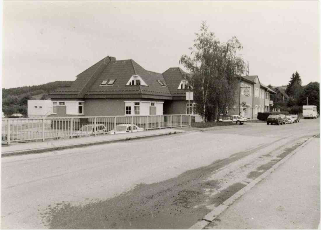 Cafe Restaurant Gmoser, oder besser bekannt unter "Der Friedl" am 19.05.1988 in der Grazer Straße 15