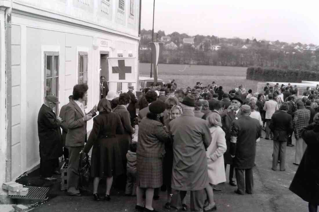 Einweihung der neuen Kirche in Stegersbach im Jahr 1974