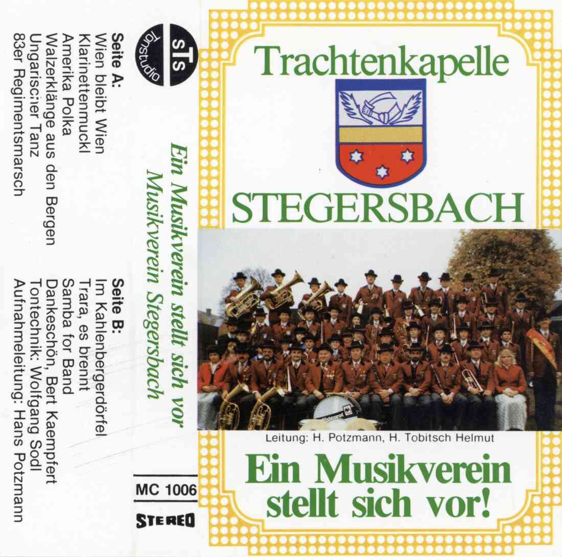 Musikverein Stegersbach, Cover der Musikcassette