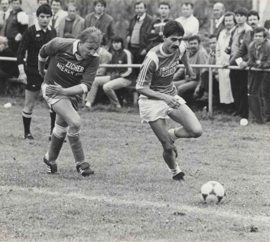 SV Stegersbach gegen den SV Sulz im Frühjahr 1984, Enstand 2:0