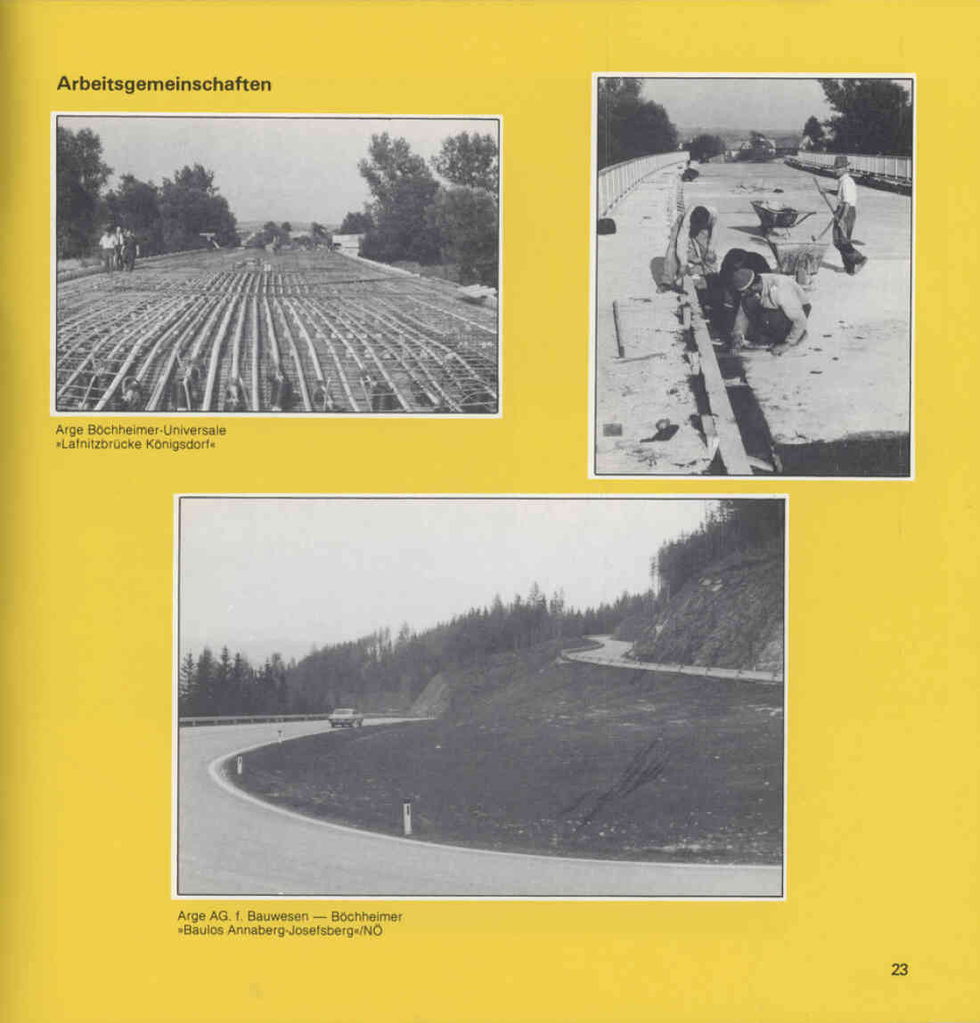 50 Jahre Firma Böchheimer & Co 1928 - 1978 Broschüre Seite 23