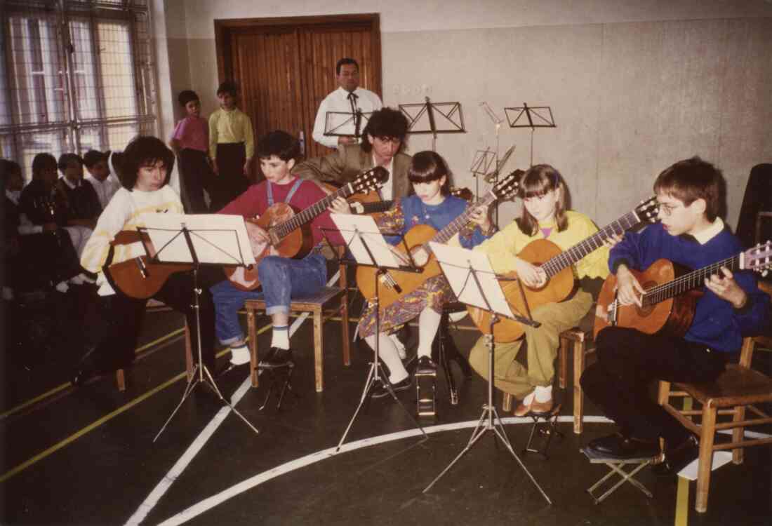 Konzert der Musikschule Stegersbach im Turnsaal der Hauptschule Stegersbach