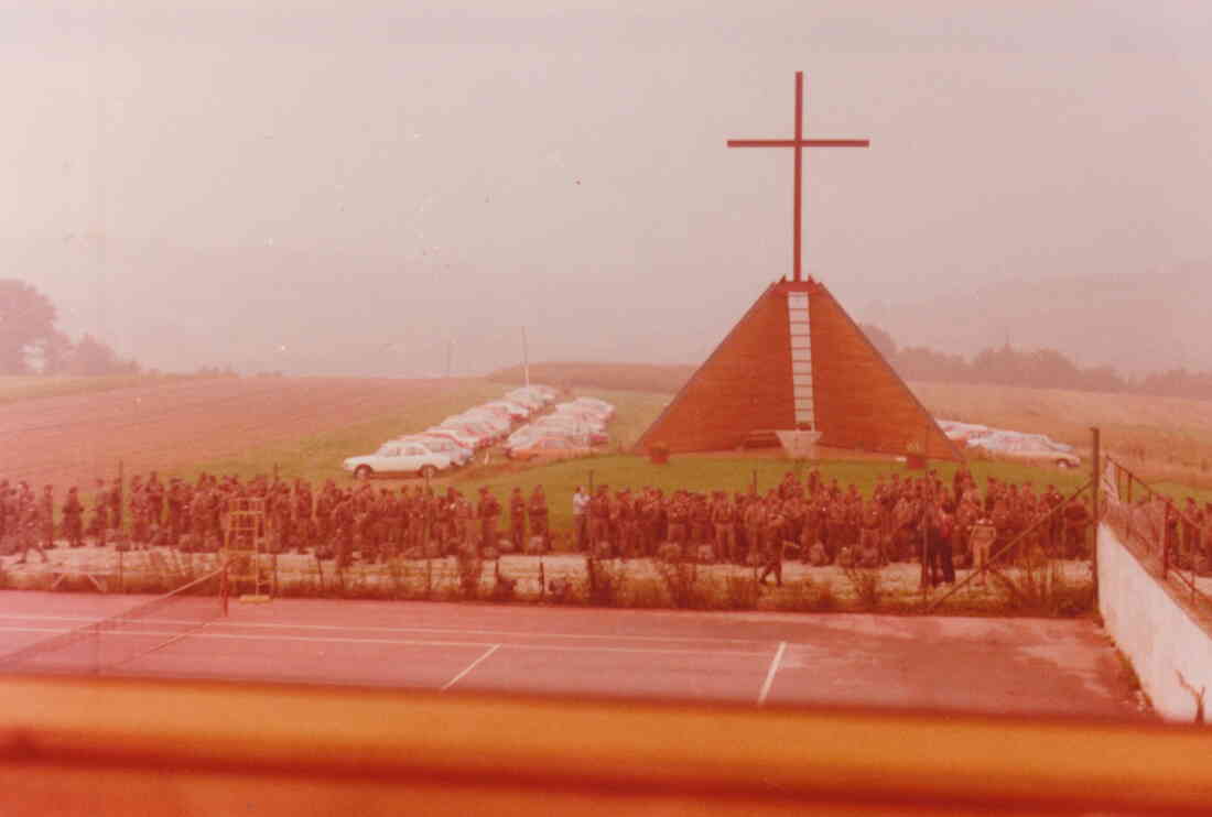 Kreuzkapelle, Einweihungsfeier im Juni 1981