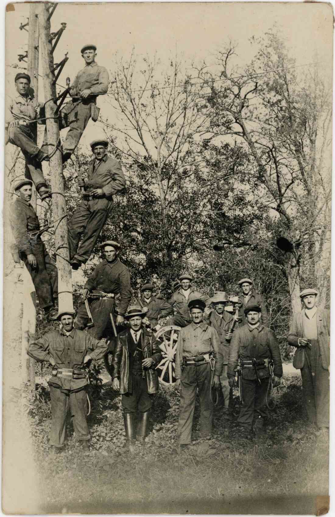 Stegersbacher Telegrapher, ein Gruppenfoto