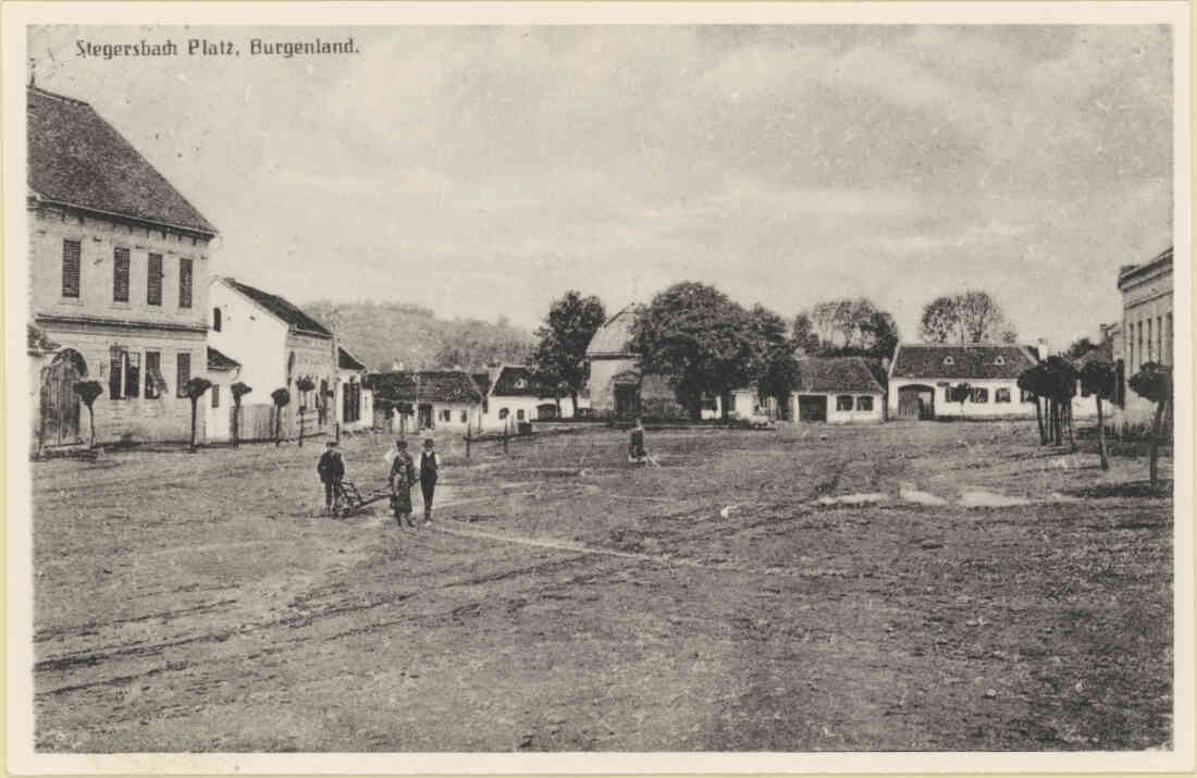 Stegersbach Platz, Burgenland, Hauptstraße, Hauptplatz, Antonius Kapelle, Gemeindehaus