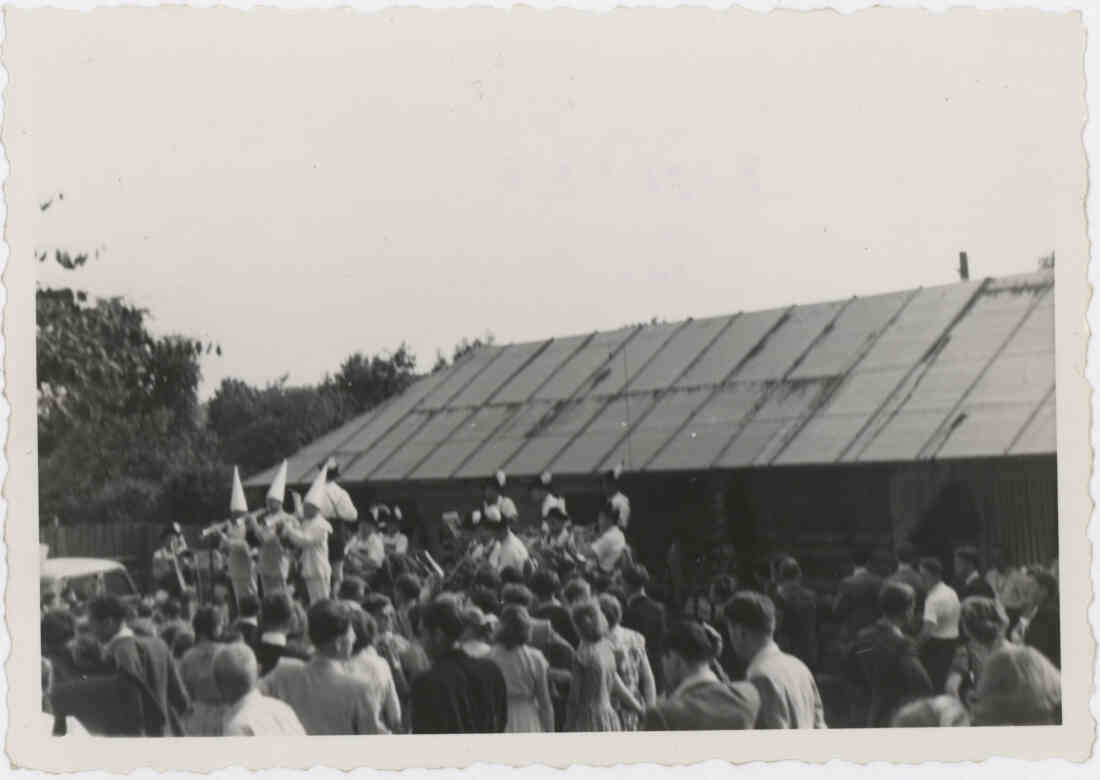 Badefest des Verschönerungsvereines Stegersbach am  13. Juli 1952 mit den Grazer Bauernsinfoniker ab