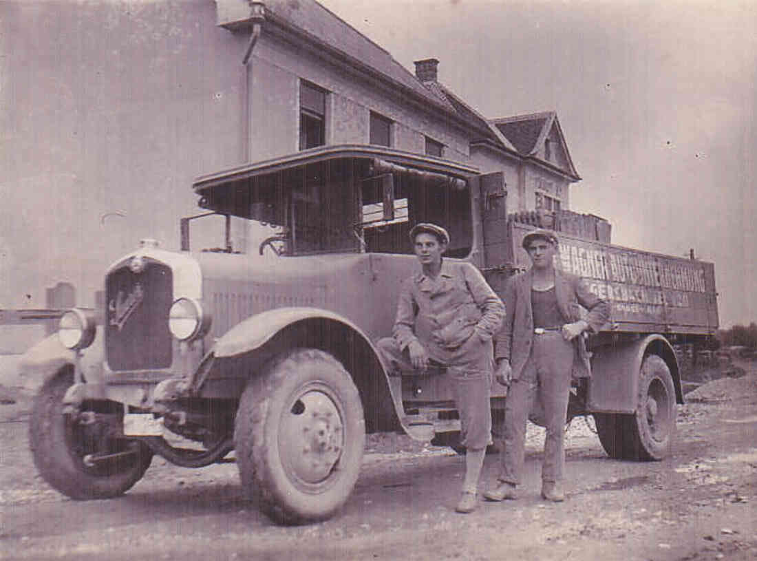 LKW der Firma Wagner Baugüterbewegung