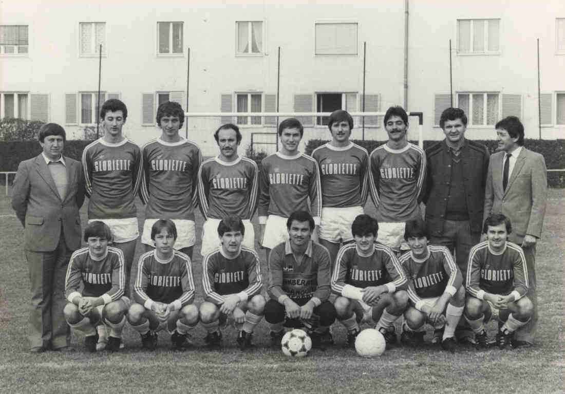 SV Stegersbach Mannschaftsfoto im Jahr 1984