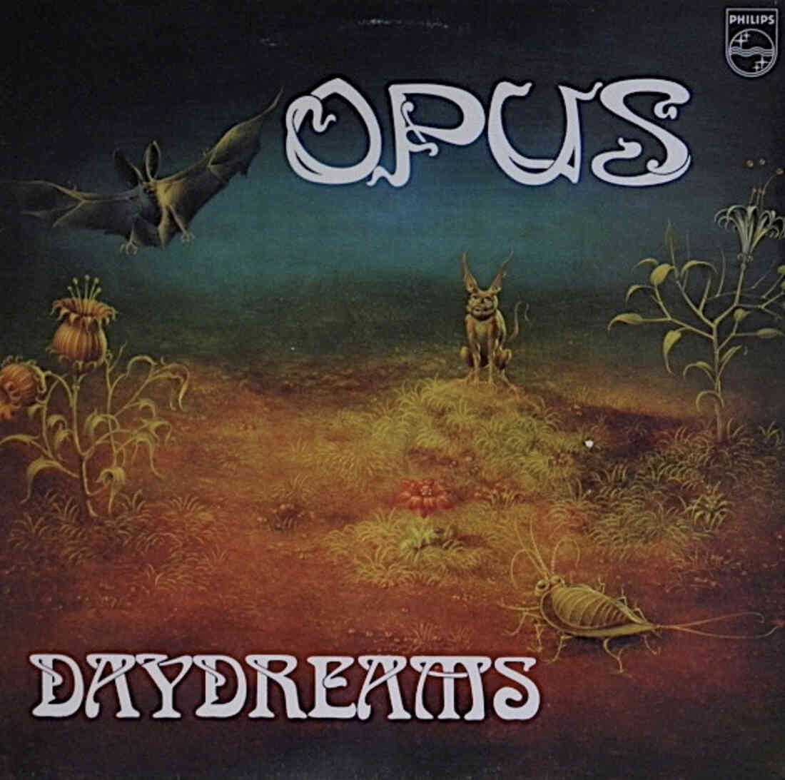 Opus Daydreams Schallplatte, die erste Platte von Opus, Vorderseite