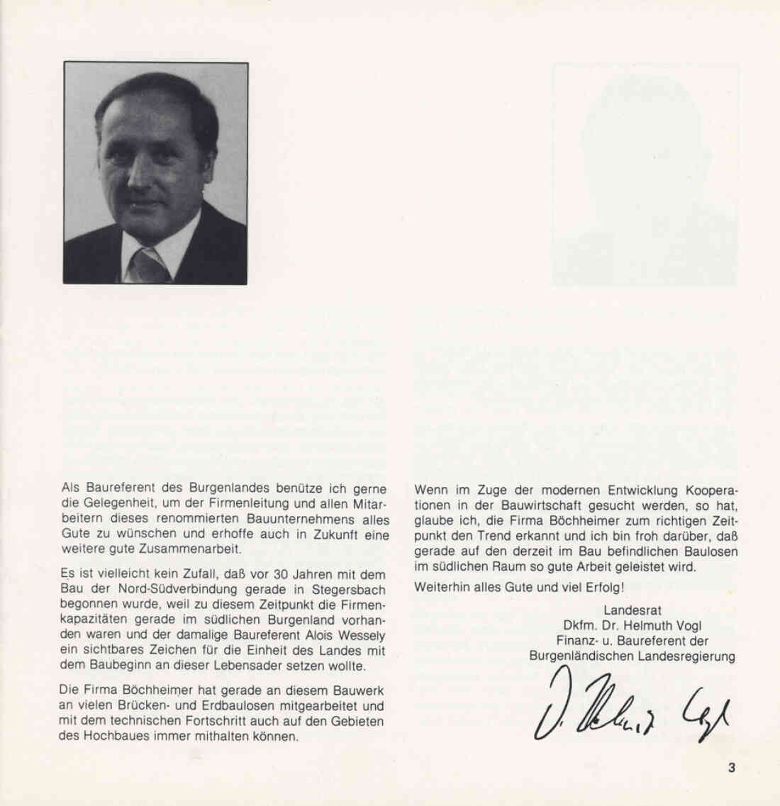 50 Jahre Firma Böchheimer & Co 1928 - 1978 Broschüre Seite 3