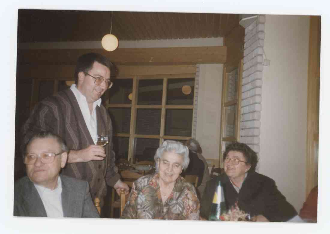 Eine Feier in der Taverne in der Heilig - Geist Kirche