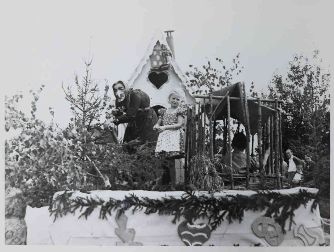 Volksfest mit Blumenkorso 18. August 1957