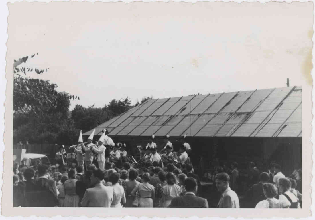 Badefest des Verschönerungsvereines Stegersbach am  13. Juli 1952 mit den Grazer Bauernsinfoniker