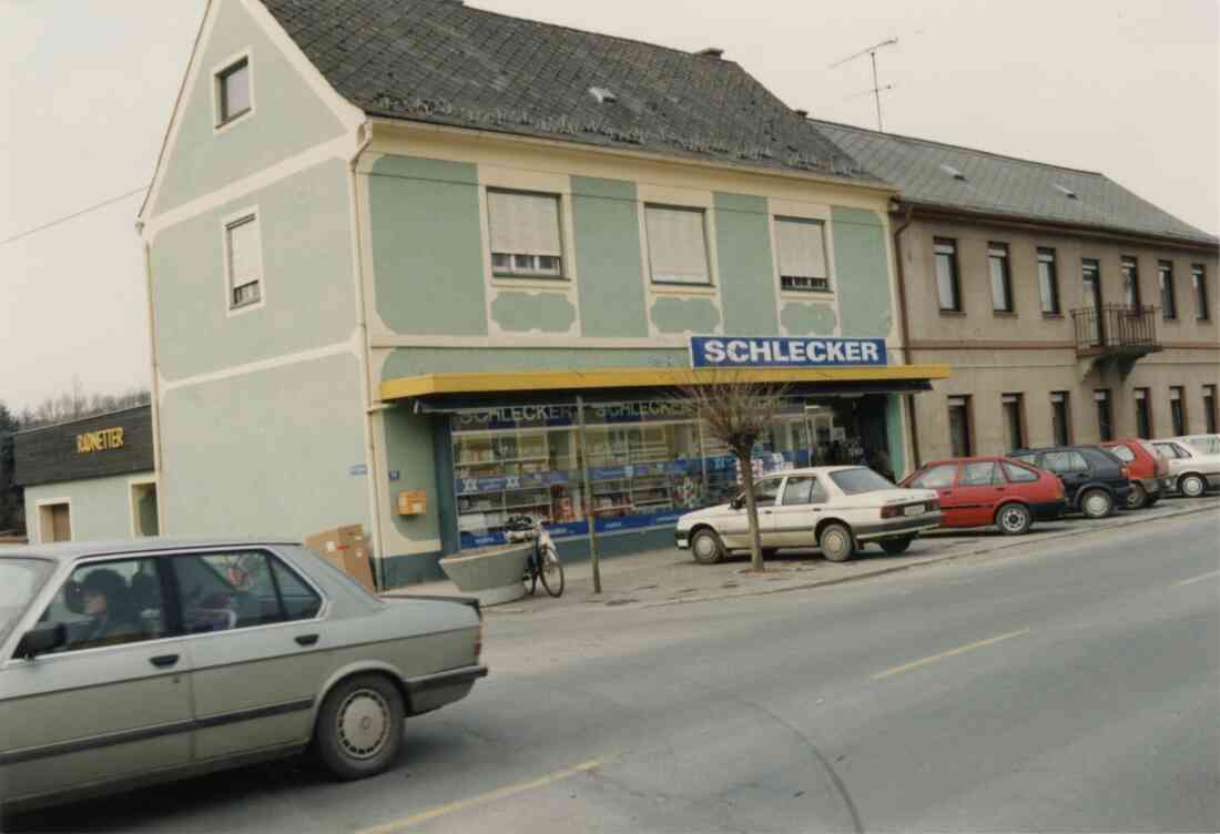 Ehemaliger Schlecker Markt im Jahr 1993