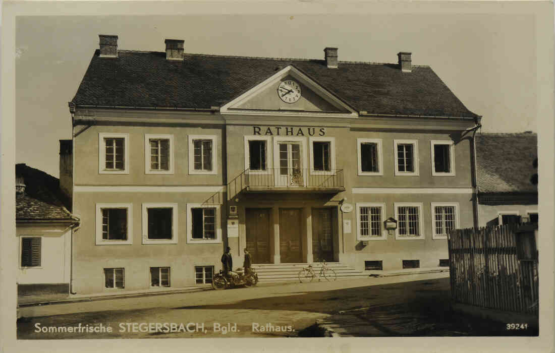 Sommerfrische Stegersbach, Hauptplatz, Rathaus