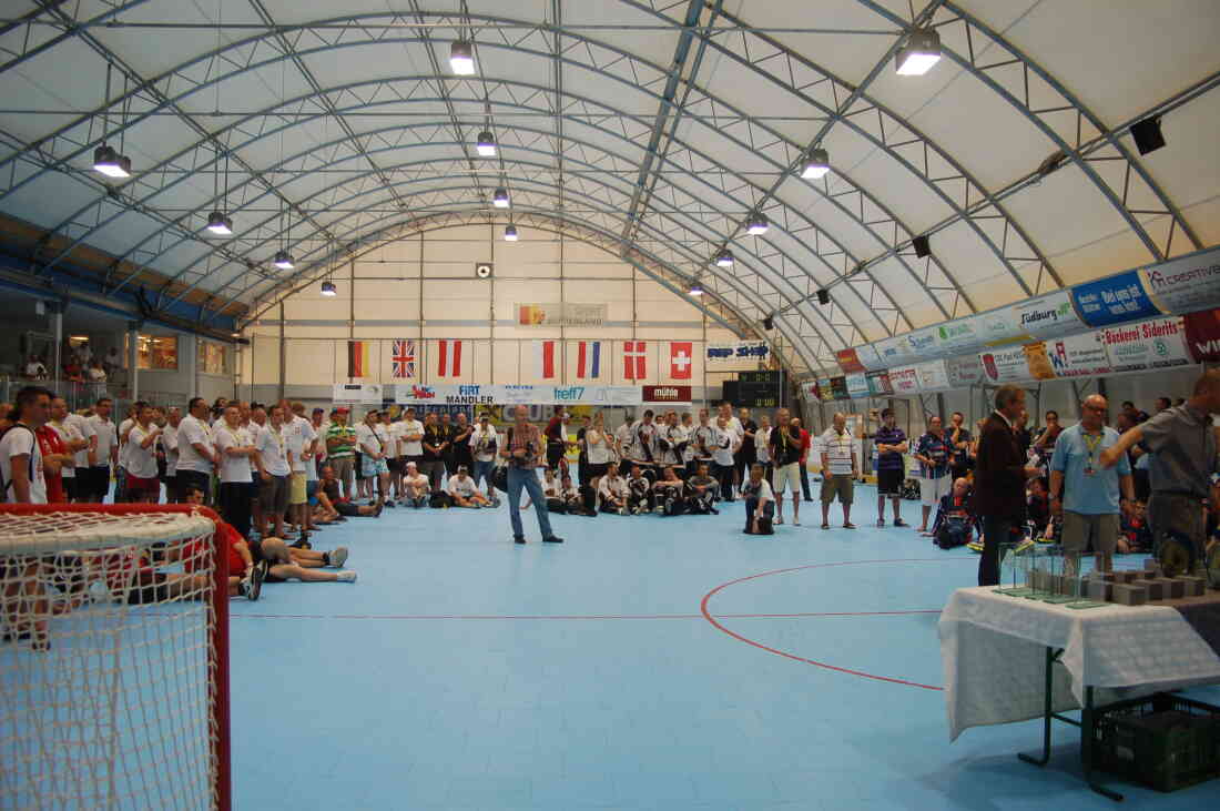 Inline Skaterhockey EM 2011 Stegersbach Sportzentrum