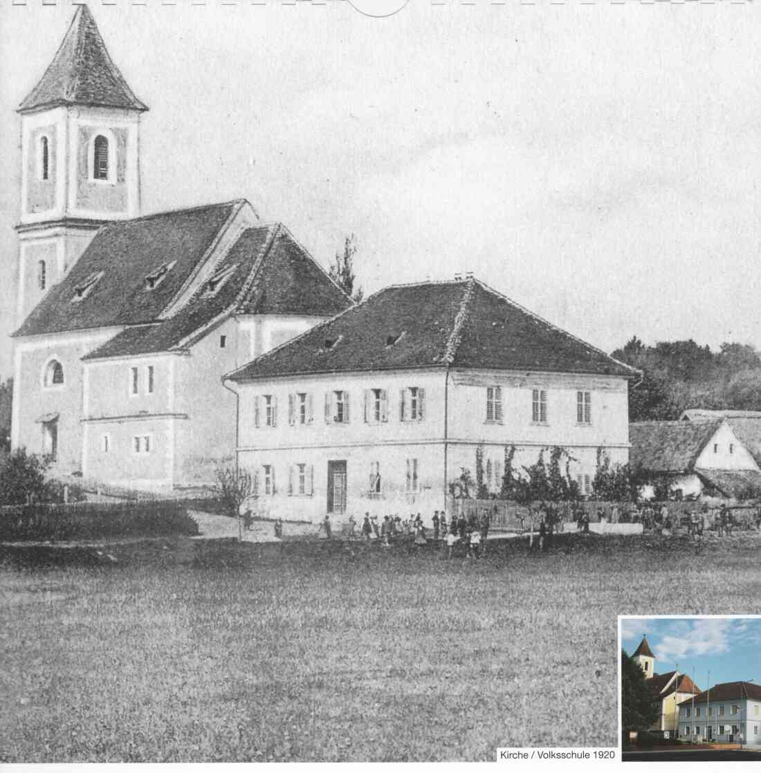 Ortskalender 2015, Stegersbach damals und heute