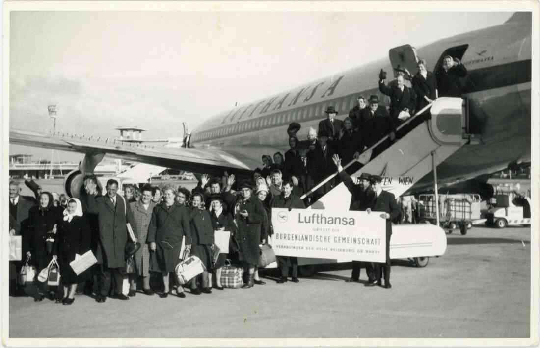 Burgenländische Gemeinschaft am Flughafen