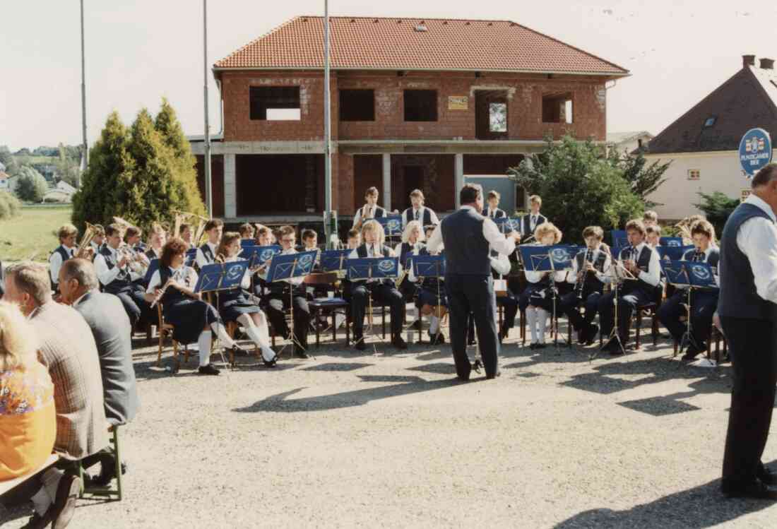 Musikverein Stegersbach, Tag der Blasmusik im September 1991