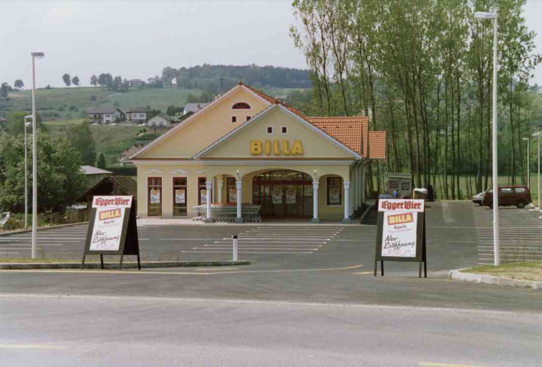 Billa am 11. Mai 1989 in der Wienerstraße 19