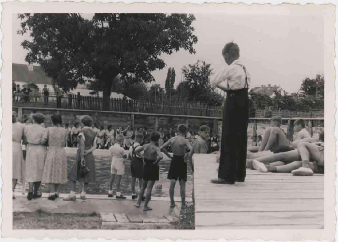 Badefest des Verschönerungsvereines Stegersbach am  13. Juli 1952