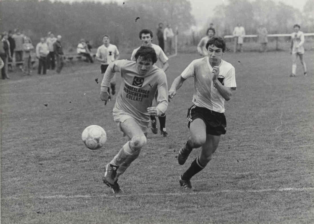 SV Stegersbach im  Auswärtsmatch gegen den SV Mischendorf im Herbst 1984, Enstand 3:2