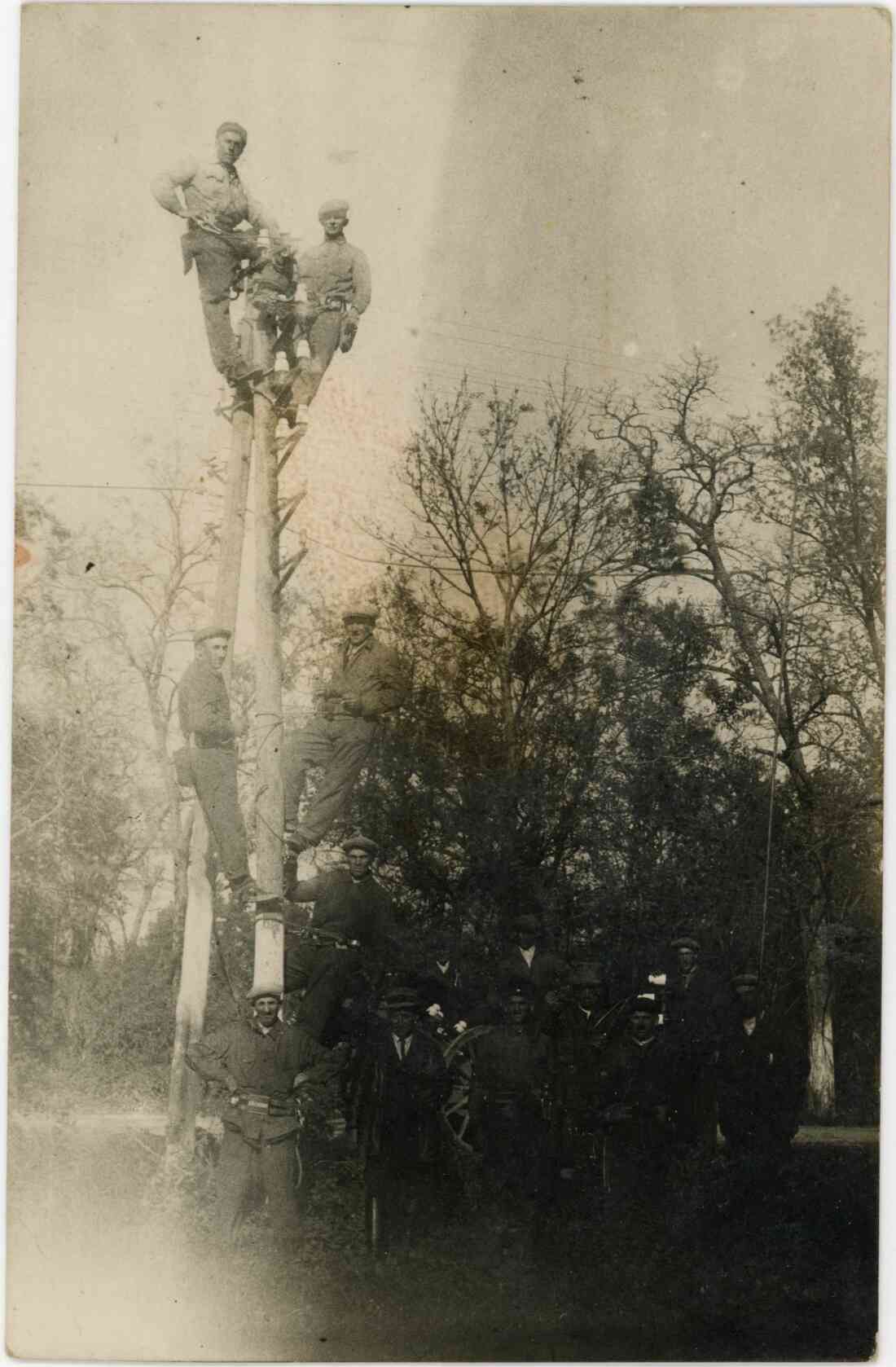 Stegersbacher Telegrapher, ein Gruppenfoto