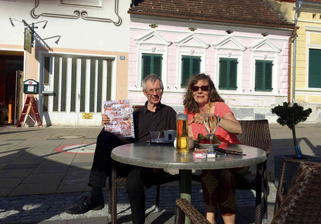 Das Kunstcafe in Stegersbach mit Peter Pelzmann und Claudia Charlotte Strauß