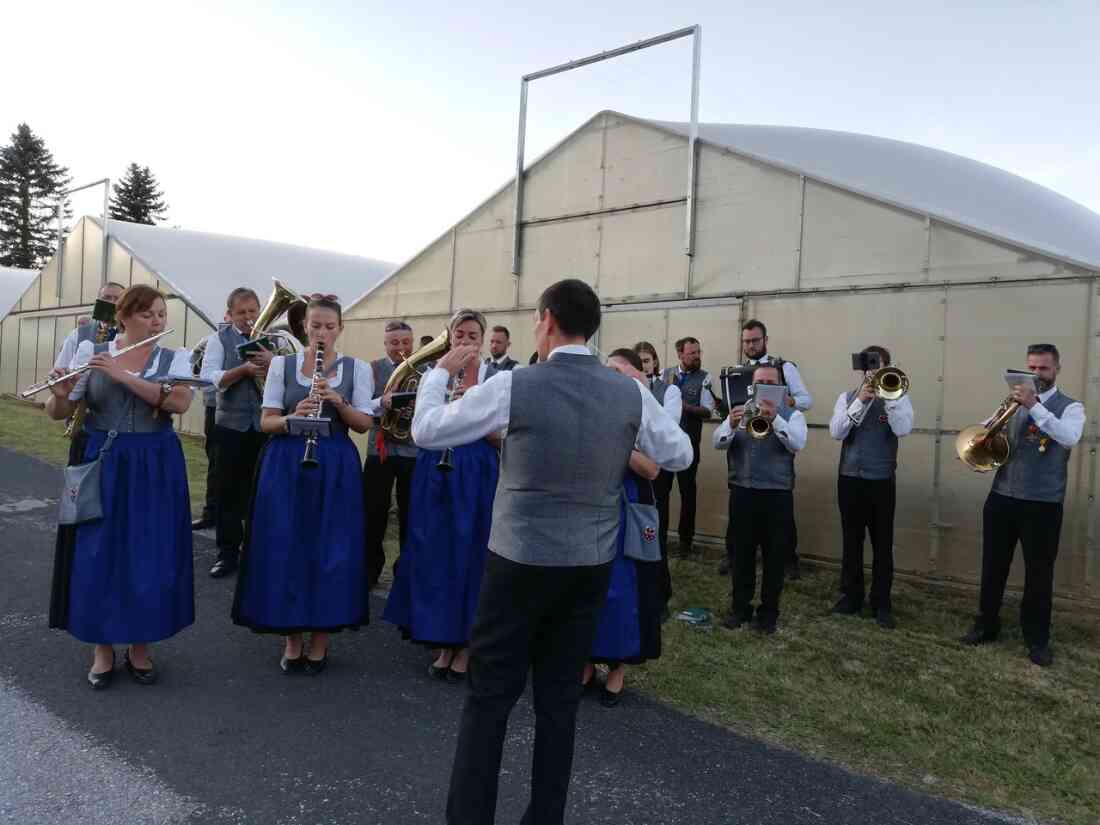 Roma Gedenkstein Segnungsfeier in Stegersbach, Hinterforst am 10. 09. 2021