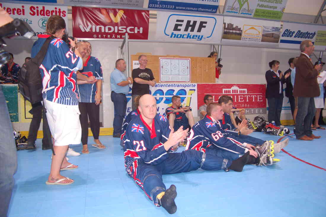 Inline Skaterhockey EM 2011 Stegersbach Sportzentrum