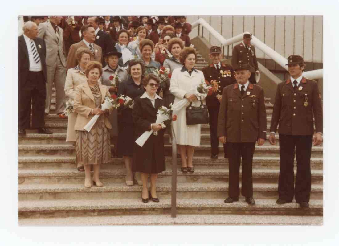 Fahnensegnung der FF Stegersbach 1978