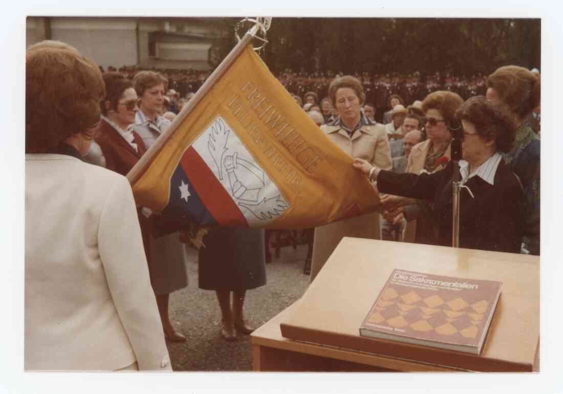 Fahnensegnung der FF Stegersbach 1978
