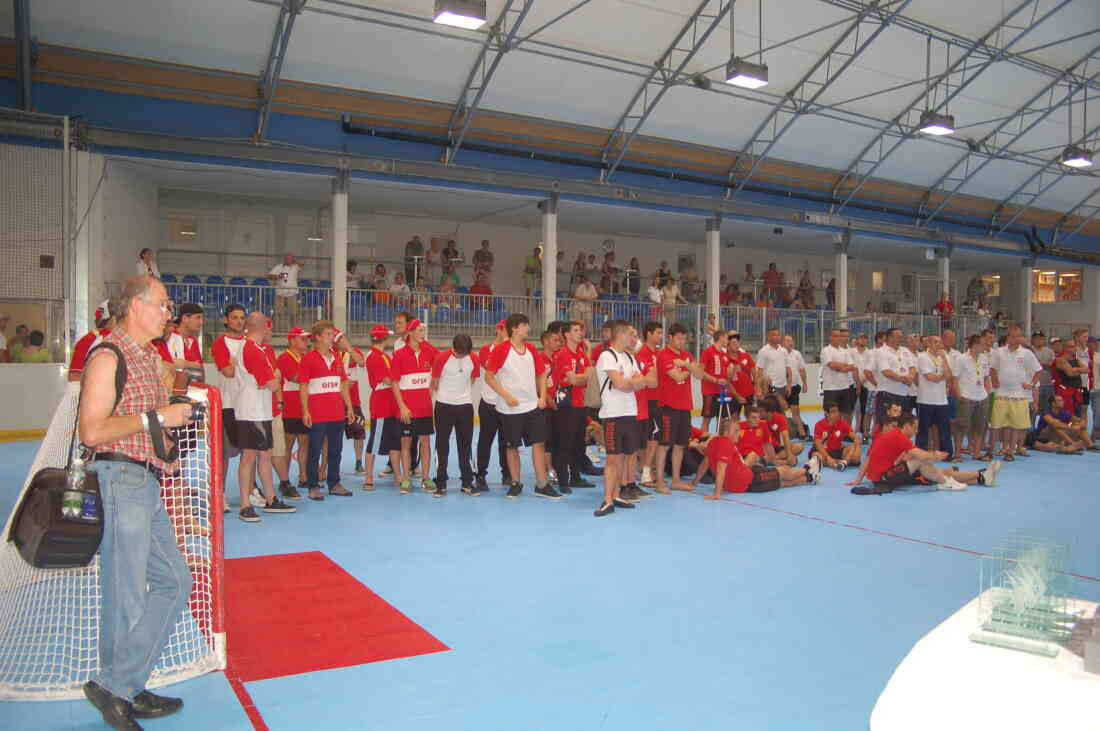 Inline Skaterhockey EM 2011 Stegersbach Sportzentrum