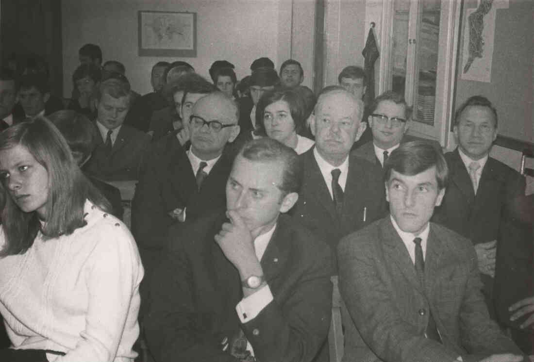 Europäische Jugend, Europatag 1970 im Rathaus Stegersbach, unter anderem mit Johann Wagner