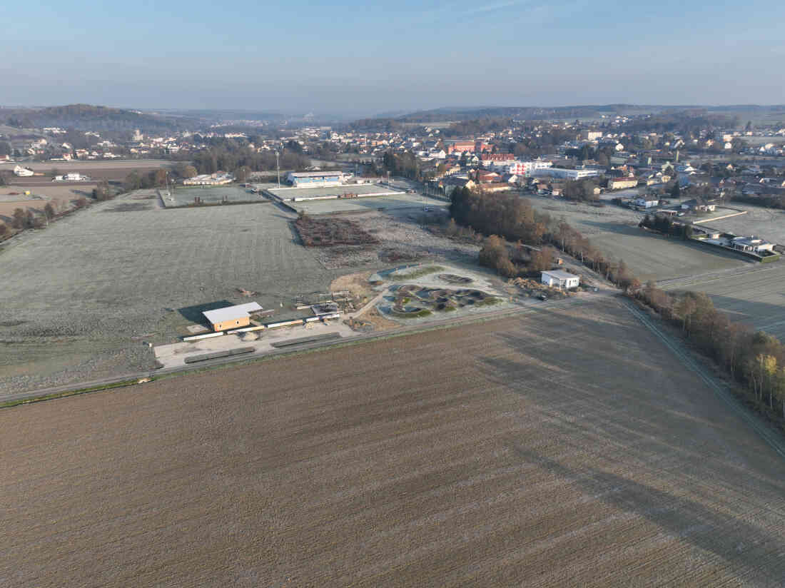 Lauf- und Workout Parkour, Pumptrack und neues Jugendhaus im Bau